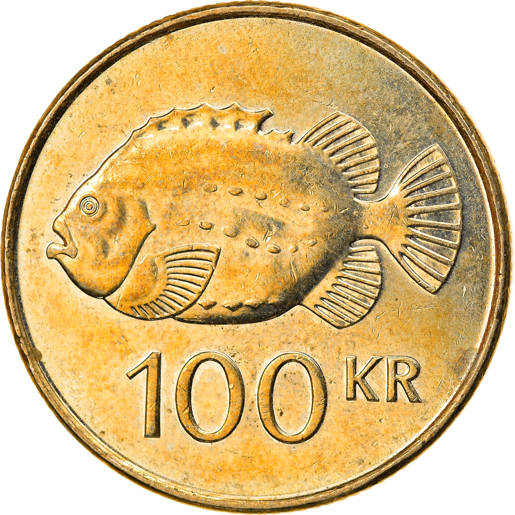 Coin, Iceland, 100 Kronur, 2007, , Nickel-brass, KM:35 | European Coins