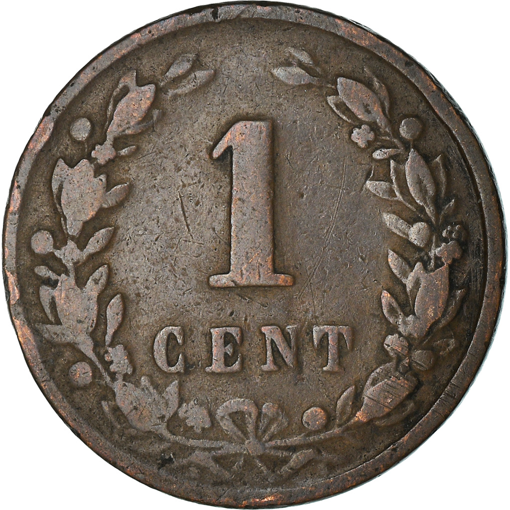 Coin, Netherlands, Wilhelmina I, Cent, 1900, , Bronze, KM:107.2