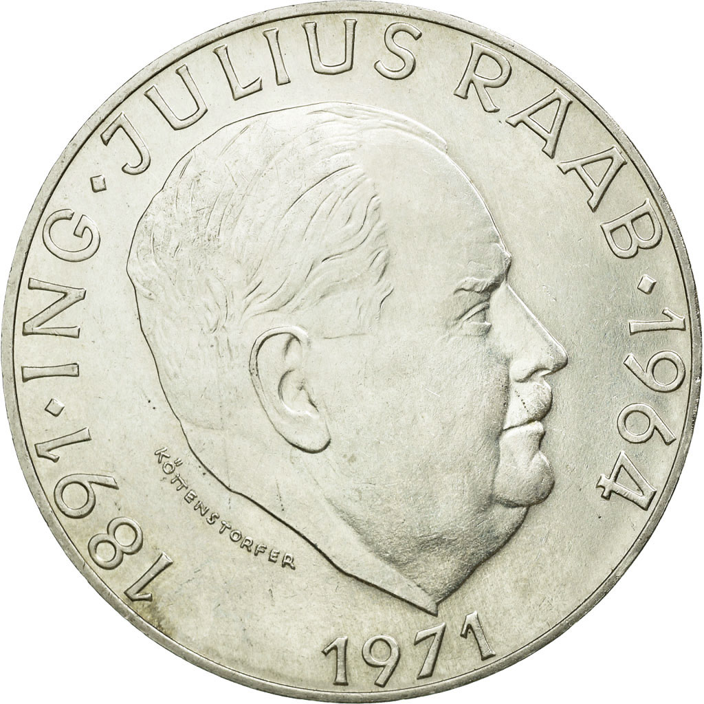 Coin, Austria, 50 Schilling, 1971, , Silver, KM:2911