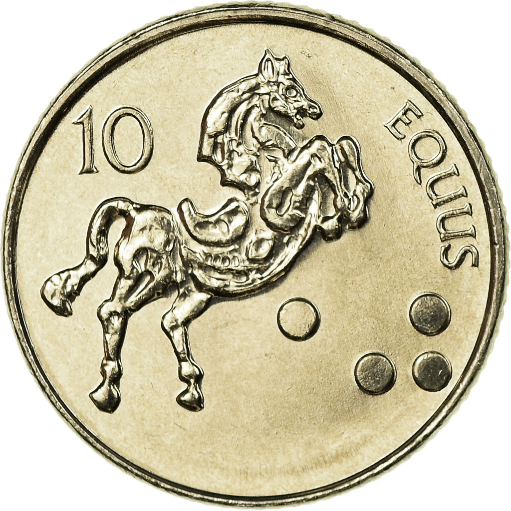 Moneda, Eslovenia, 10 Tolarjev, 2006, EBC, Cobre - níquel, KM:41