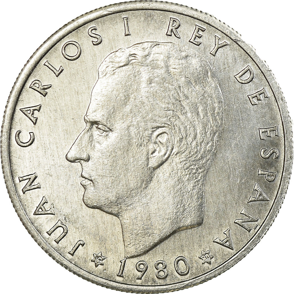 Moneda, España, Juan Carlos I, 50 Centimos, 1980, EBC, Aluminio, KM:815