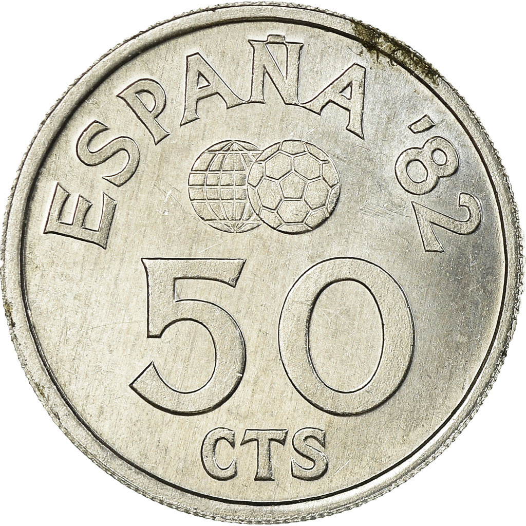 Moneda, España, Juan Carlos I, 50 Centimos, 1980, EBC, Aluminio, KM:815