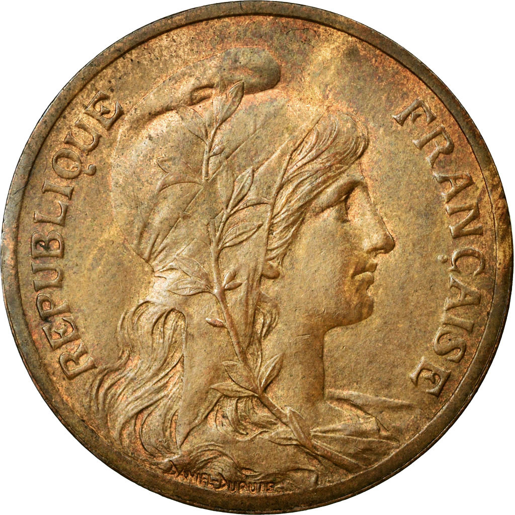 Coin, France, Dupuis, 5 Centimes, 1899, , Bronze, KM:842, Gadoury:165