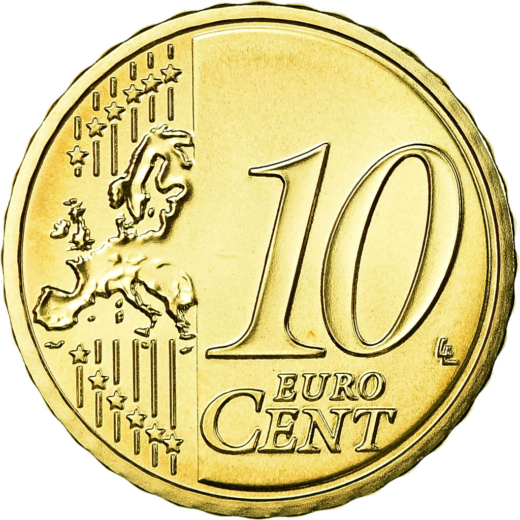 [#753788] Österreich, 10 Euro Cent, 2013, STGL, Messing