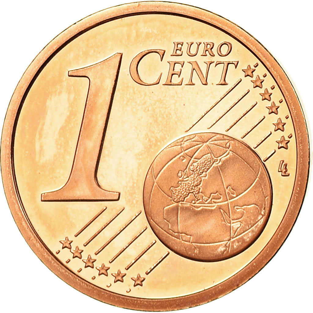 Frankreich, Euro Cent, 2005, Proof, STGL, Copper Plated Steel, KM:1282