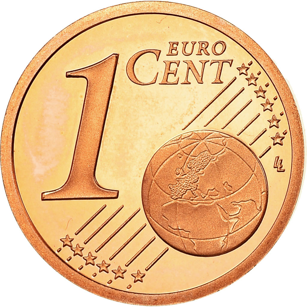 Frankreich, Euro Cent, 2009, Proof, STGL, Copper Plated Steel, KM:1282