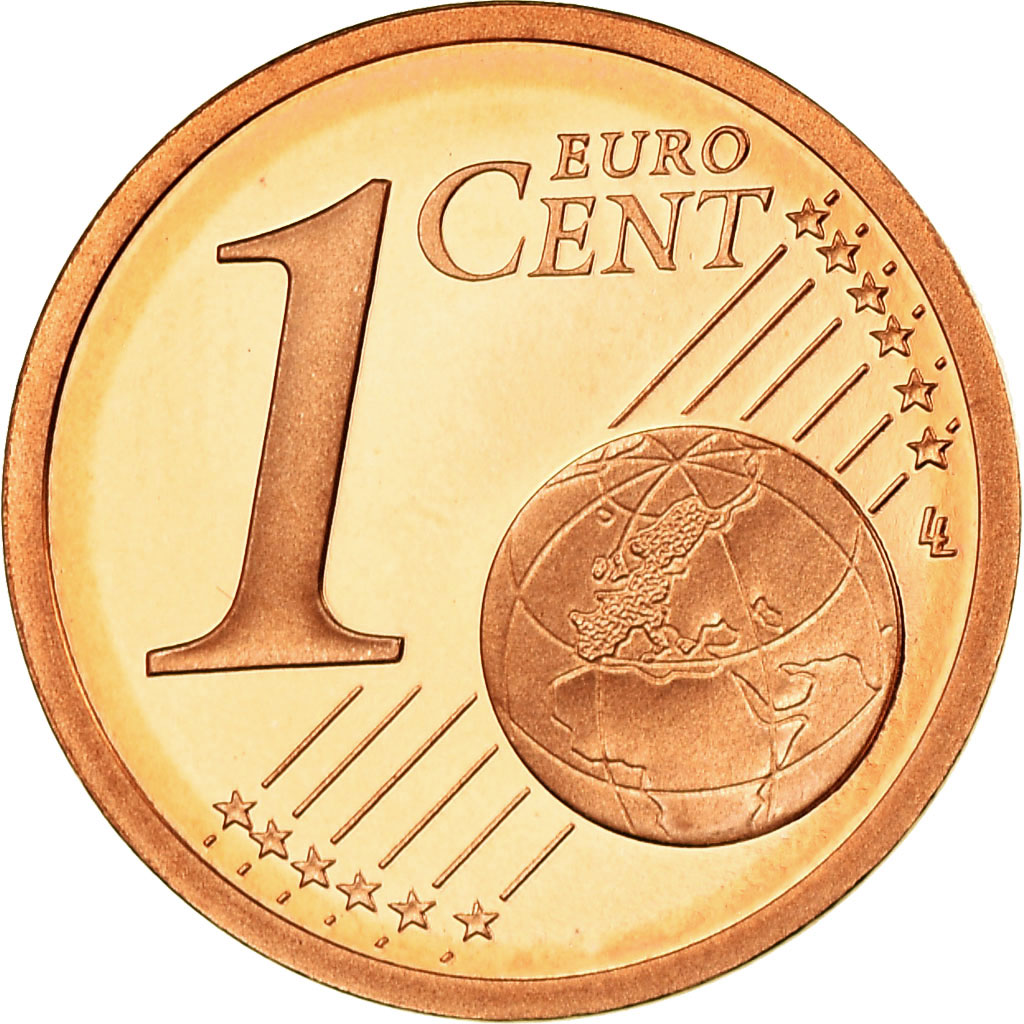Frankreich, Euro Cent, 2012, Proof, STGL, Copper Plated Steel, KM:1282