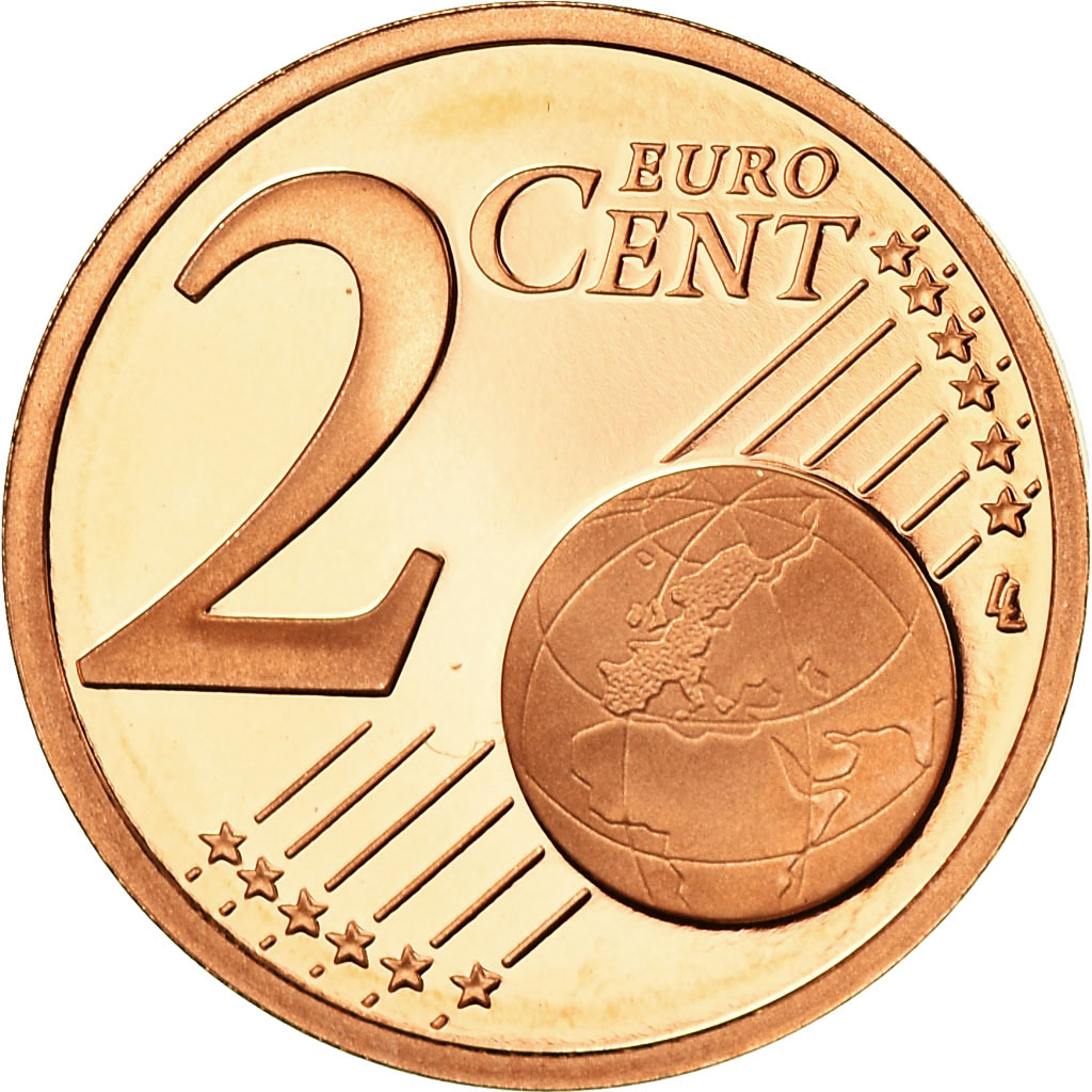 Frankreich, 2 Euro Cent, 2011, Proof, STGL, Copper Plated Steel, KM:1283