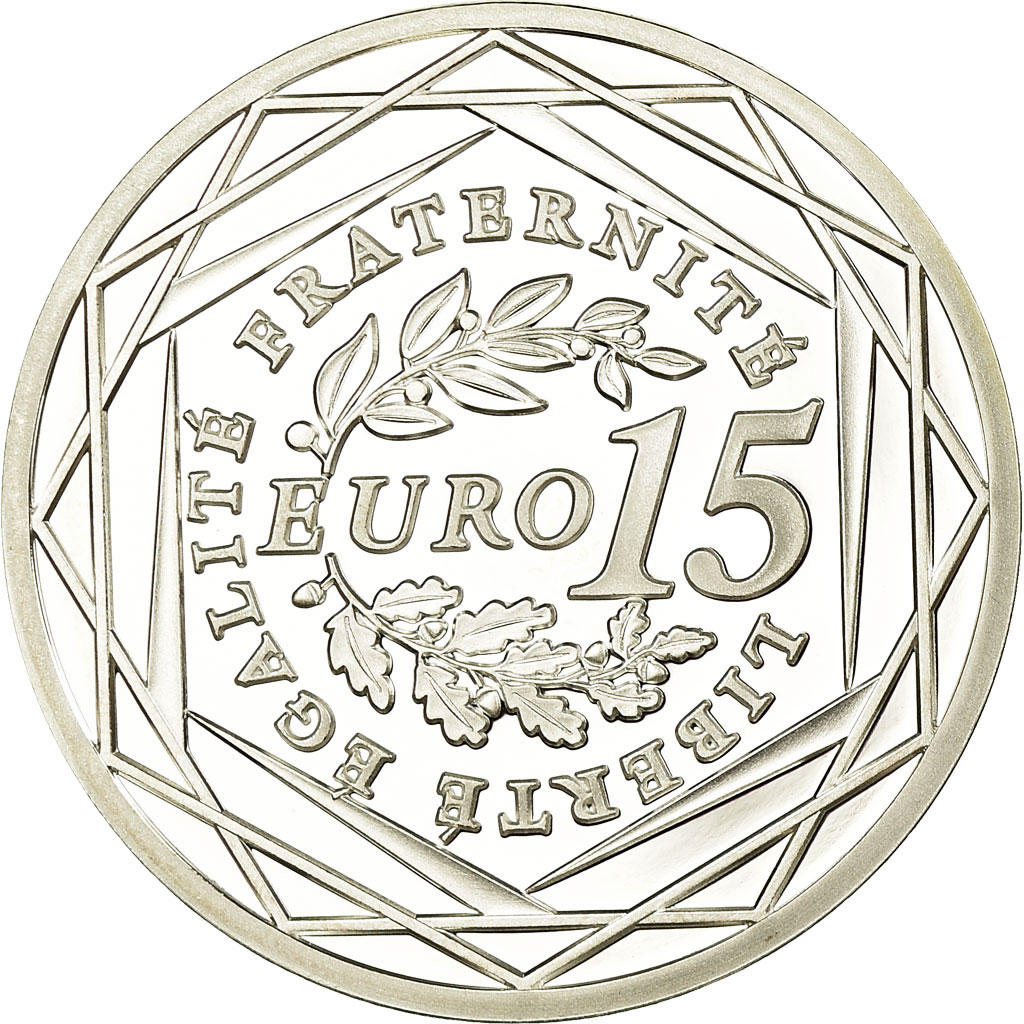 France, 15 Euro, 2008, Proof, , Silver, KM:1535