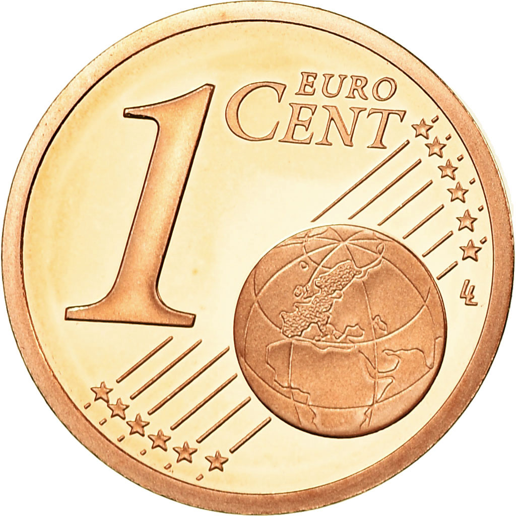 Frankreich, Euro Cent, 2010, Proof, STGL, Copper Plated Steel, KM:1282