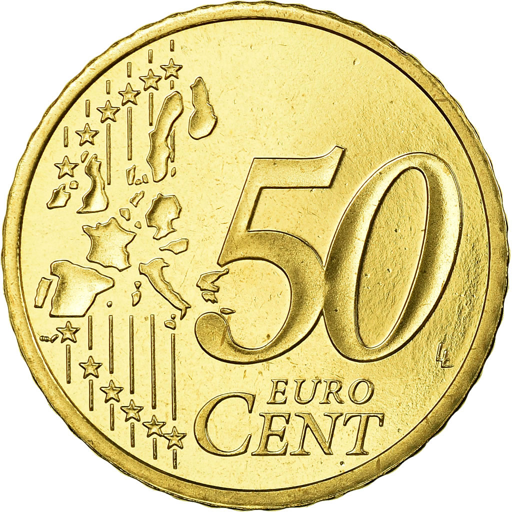 Frankreich, 50 Euro Cent, 2003, Proof, STGL, Messing, KM:1287