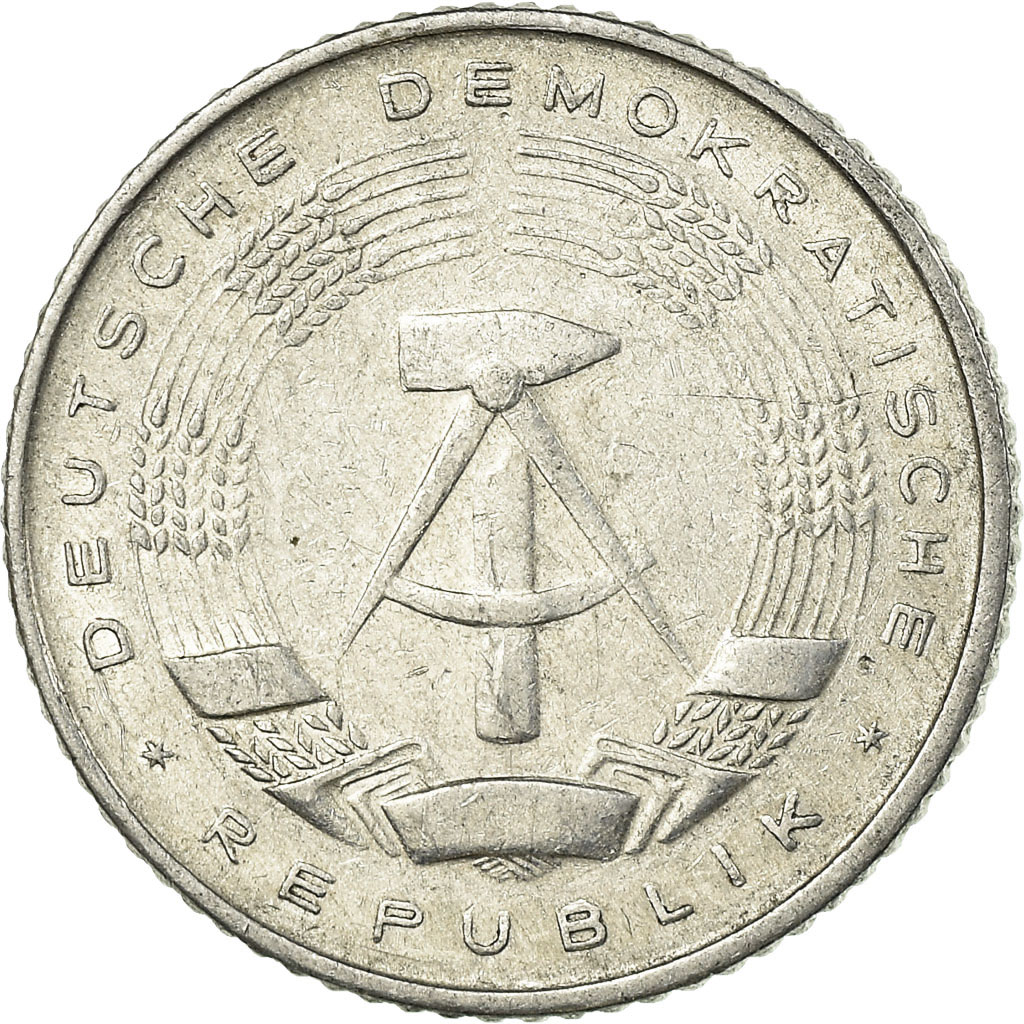 Münze, GERMAN-DEMOCRATIC REPUBLIC, 50 Pfennig, 1973, Berlin, SS, Aluminium