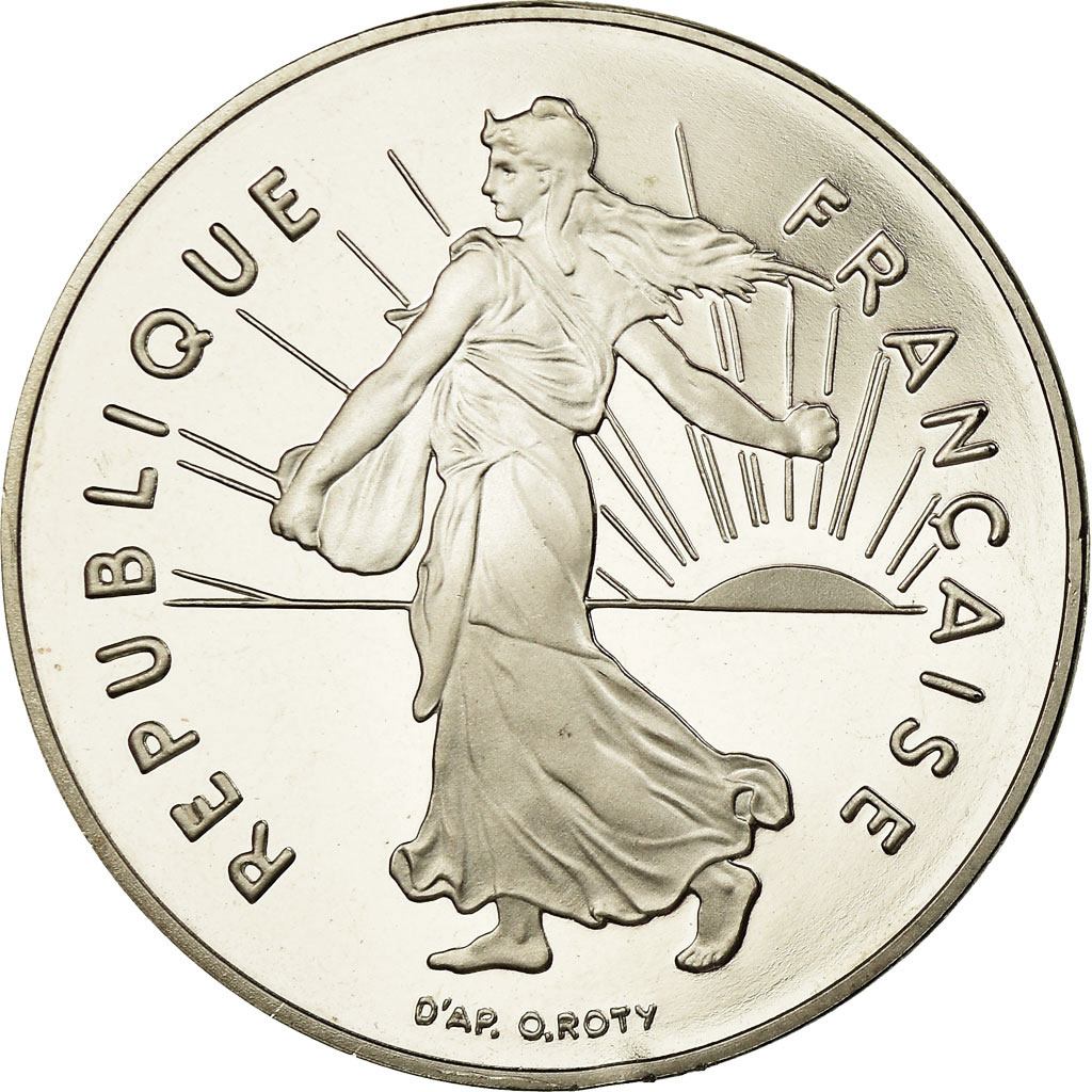 Coin, France, Semeuse, 5 Francs, 1995, Paris, Proof, , Nickel Clad