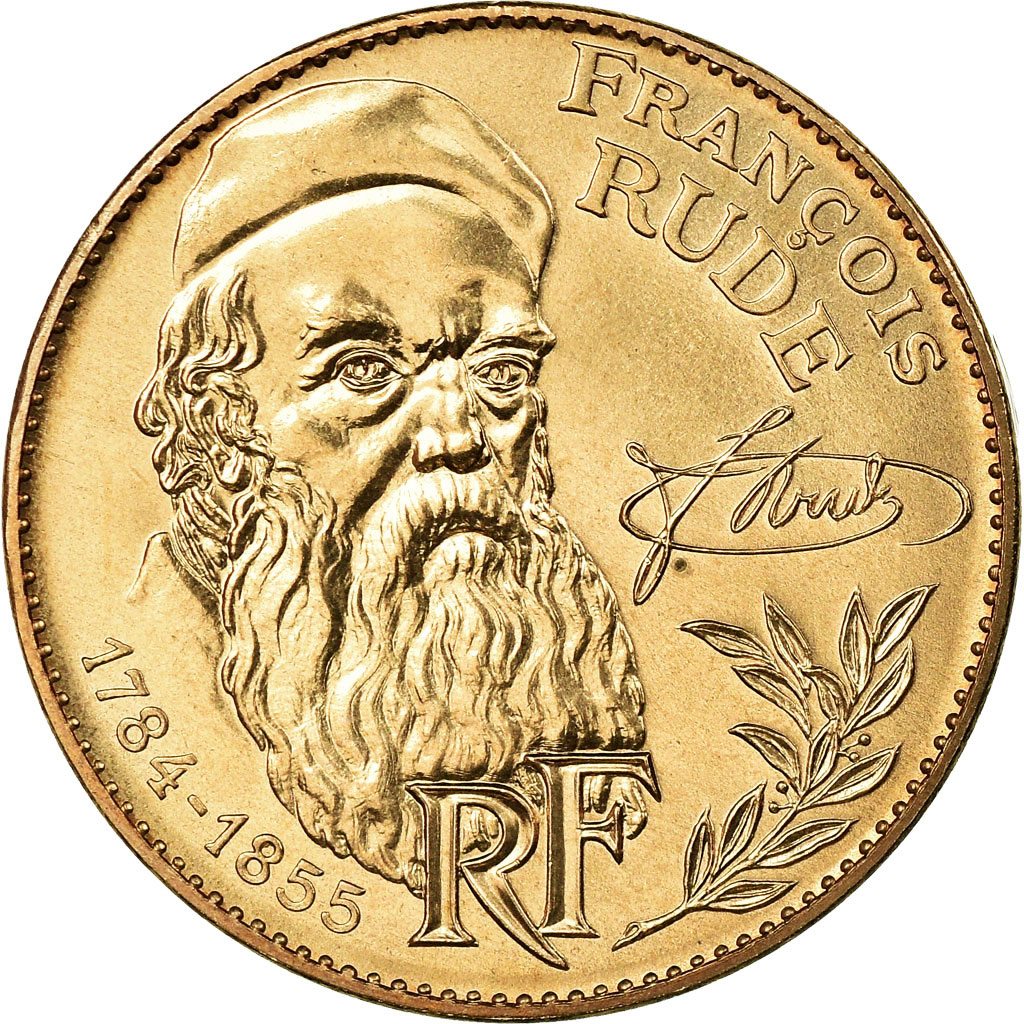 Monnaie, France, François Rude, 10 Francs, 1984, Paris, FDC, Nickel-Bronze