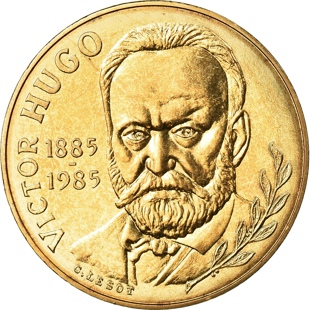 Coin, France, Victor Hugo, 10 Francs, 1985, Paris, , Nickel-Bronze