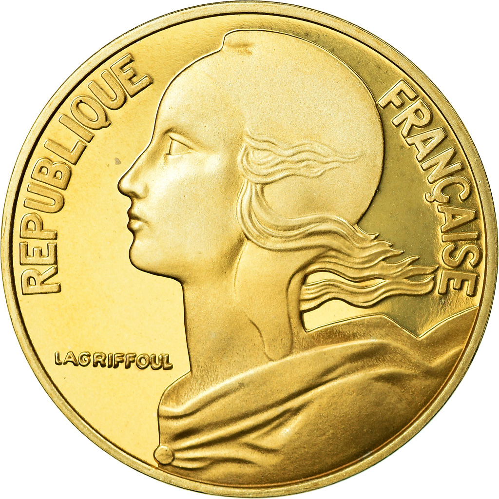 Coin, France, Marianne, 20 Centimes, 1998, Paris, Proof, 