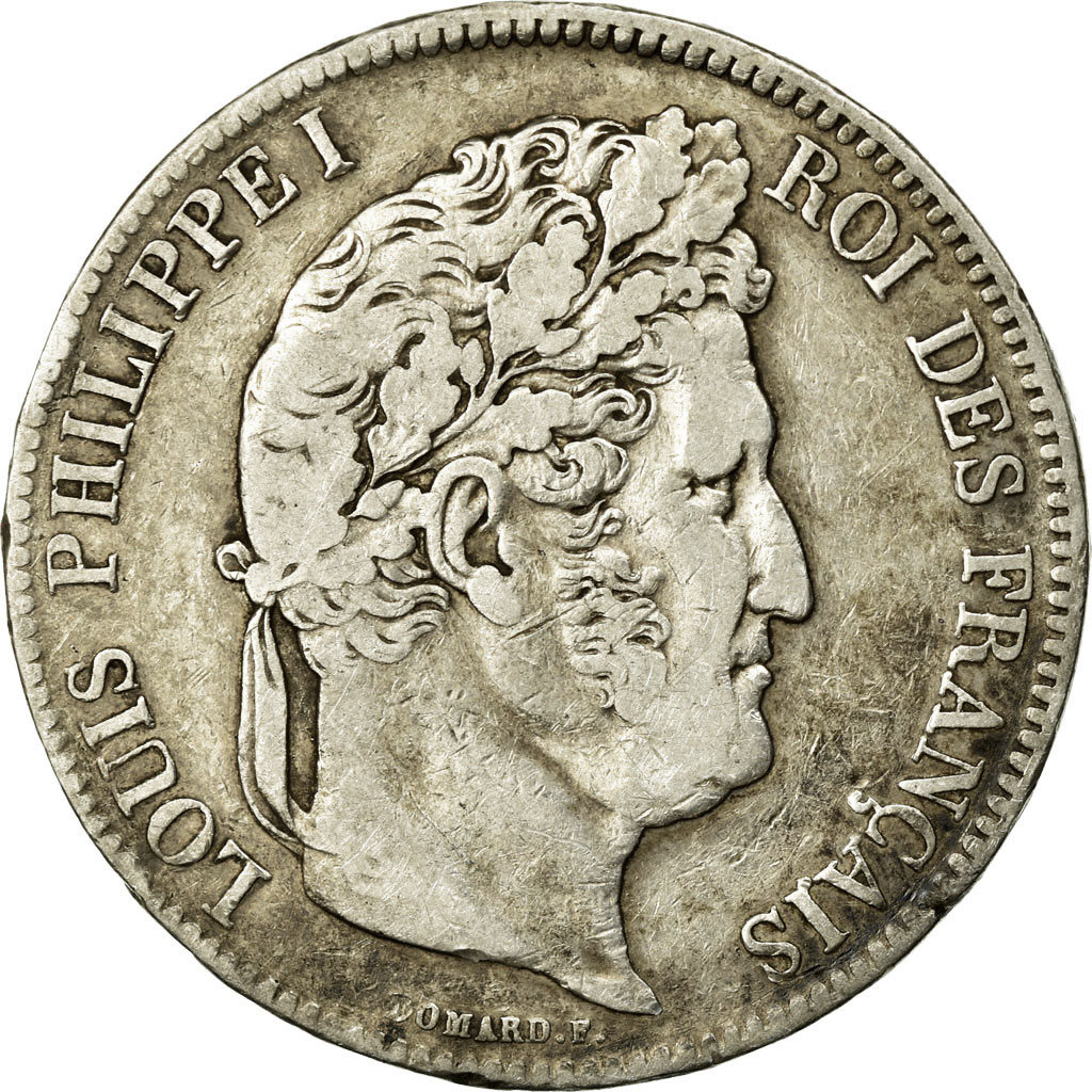 Coin, France, Louis-Philippe, 5 Francs, 1838, Lille, , Silver