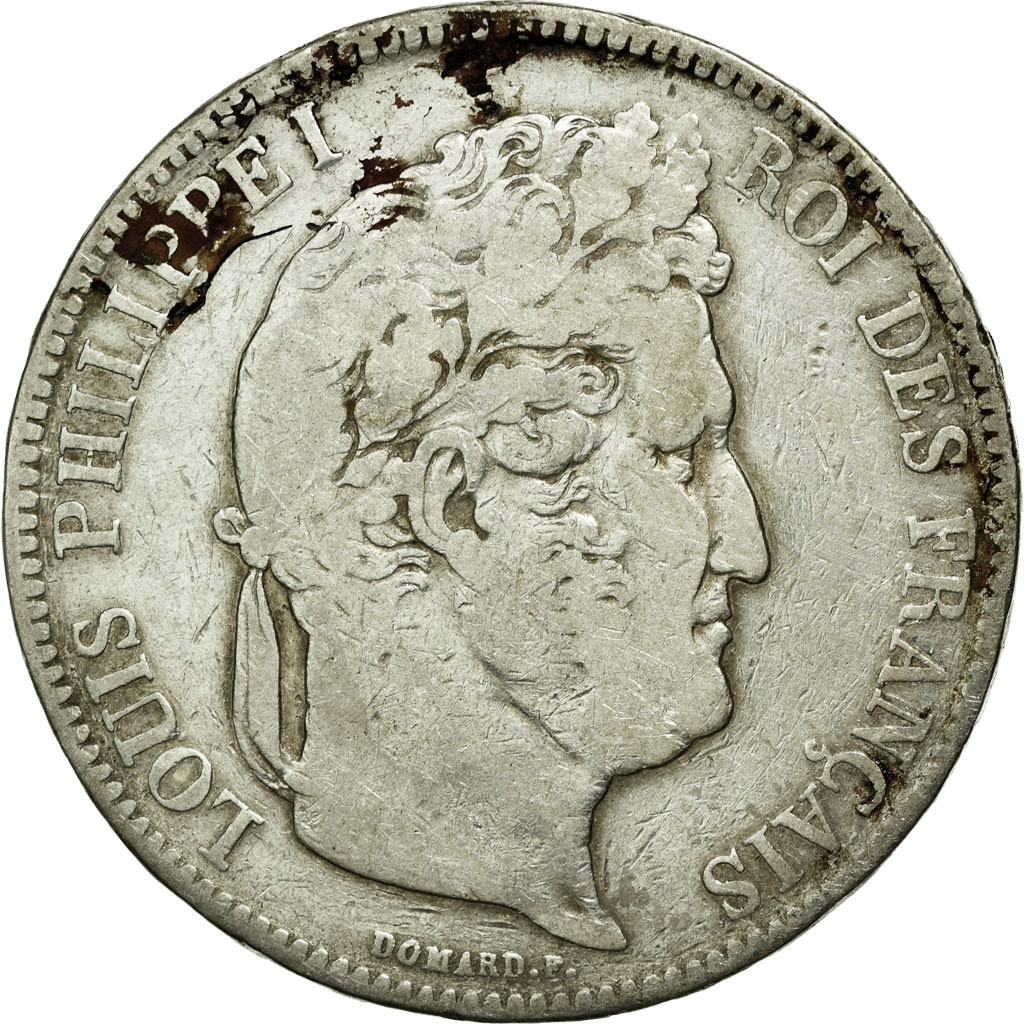 Coin, France, Louis-Philippe, 5 Francs, 1837, Lille, , Silver