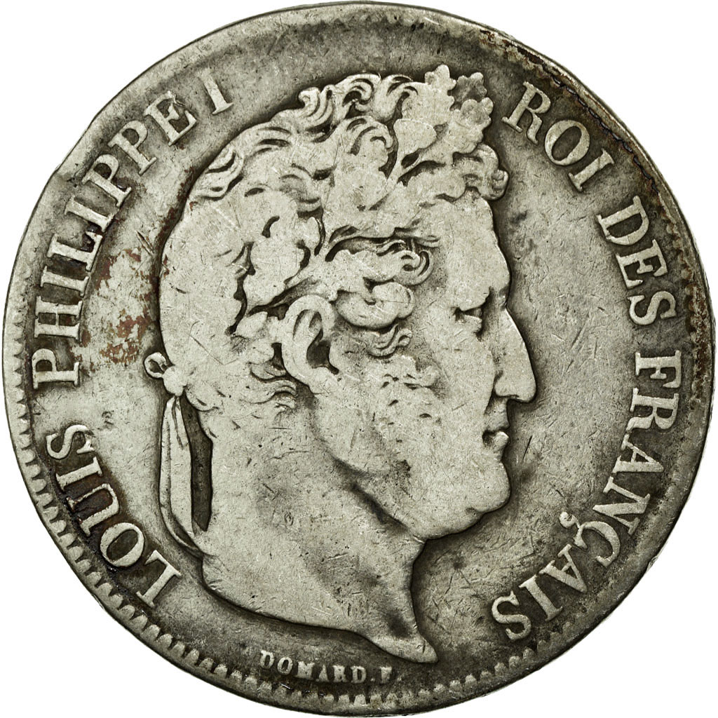 Coin, France, Louis-Philippe, 5 Francs, 1836, Lille, , Silver