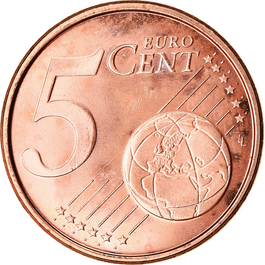 [#765698] Finland, 5 Euro Cent, 2012, AU(55-58), Copper Plated Steel, KM:100