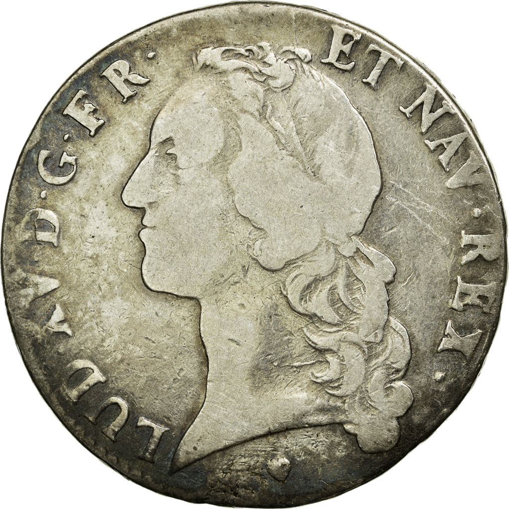 Coin, France, Louis XV, Écu au bandeau, Ecu, 1759, Strasbourg, 