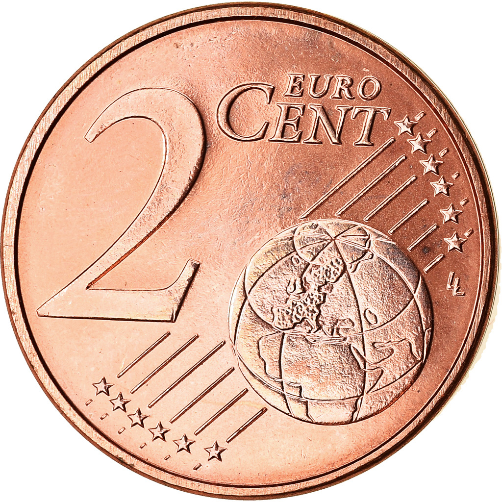 Malta, 2 Euro Cent, 2013, UNZ, Copper Plated Steel