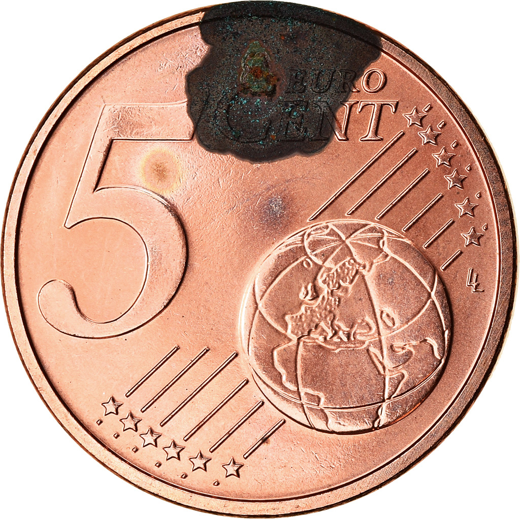 Malta, 5 Euro Cent, 2013, UNZ, Copper Plated Steel
