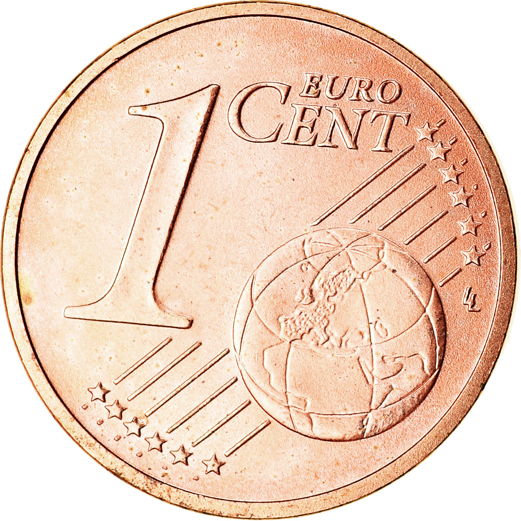 Bundesrepublik Deutschland, Euro Cent, 2004, UNZ, Copper Plated Steel, KM:207