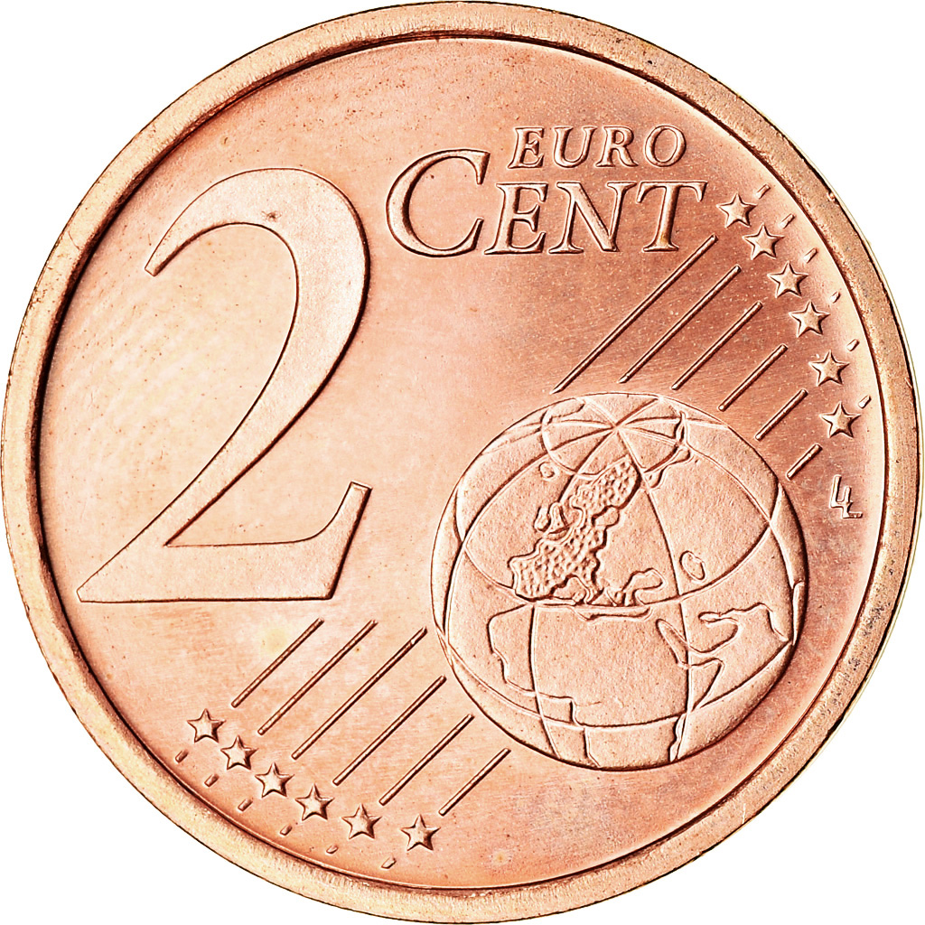 Bundesrepublik Deutschland, 2 Euro Cent, 2005, UNZ, Copper Plated Steel, KM:208