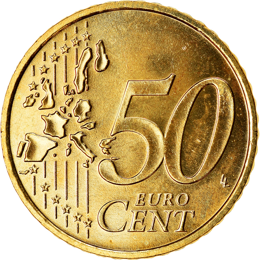 [#766712] Bundesrepublik Deutschland, 50 Euro Cent, 2005, UNZ, Messing, KM:212