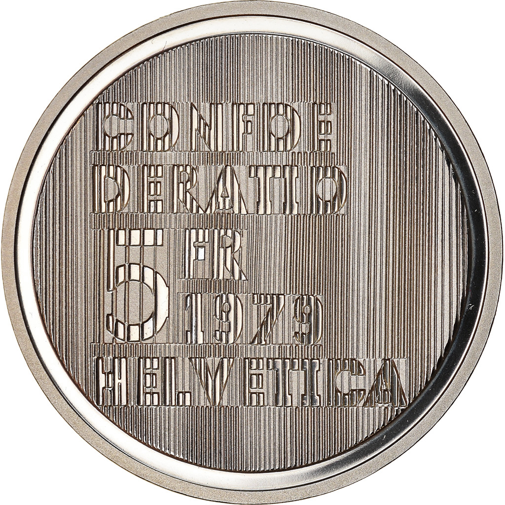 Coin, Switzerland, Albert Einstein, 5 Francs, 1979, , Copper-nickel