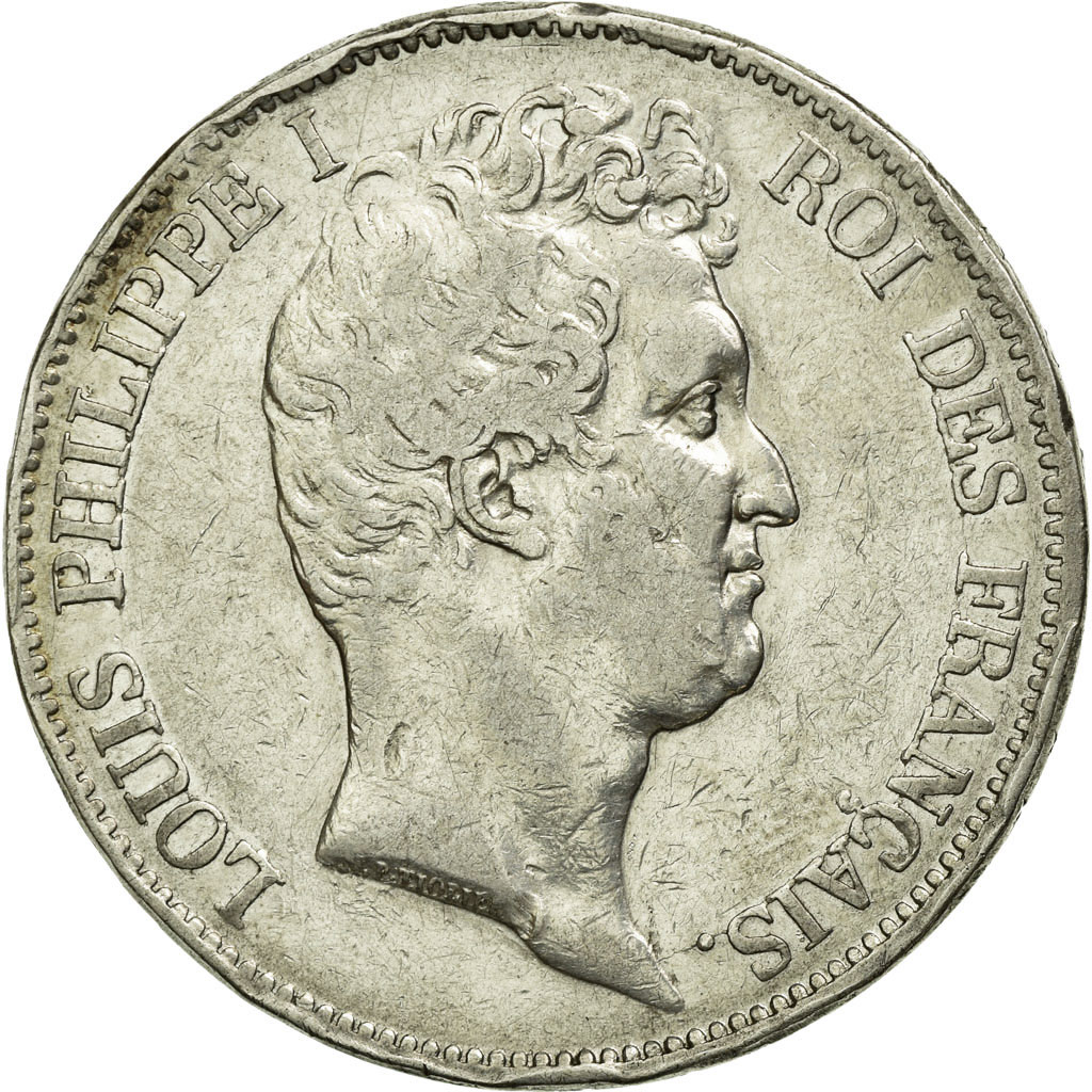 Coin, France, Louis-Philippe, 5 Francs, 1830, Paris, , Silver