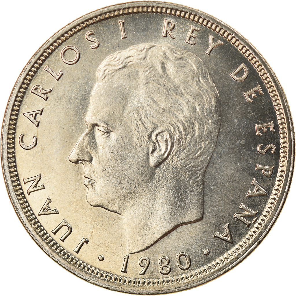 Moneda, España, Juan Carlos I, 5 Pesetas, 1981, EBC, Cobre - níquel, KM:817