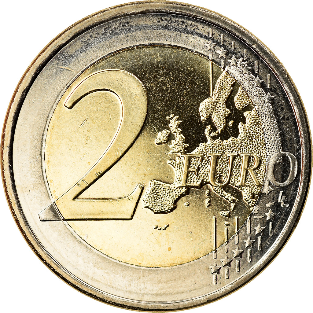 Slowenien, 2 Euro, EMU, 2009, STGL, Bi-Metallic