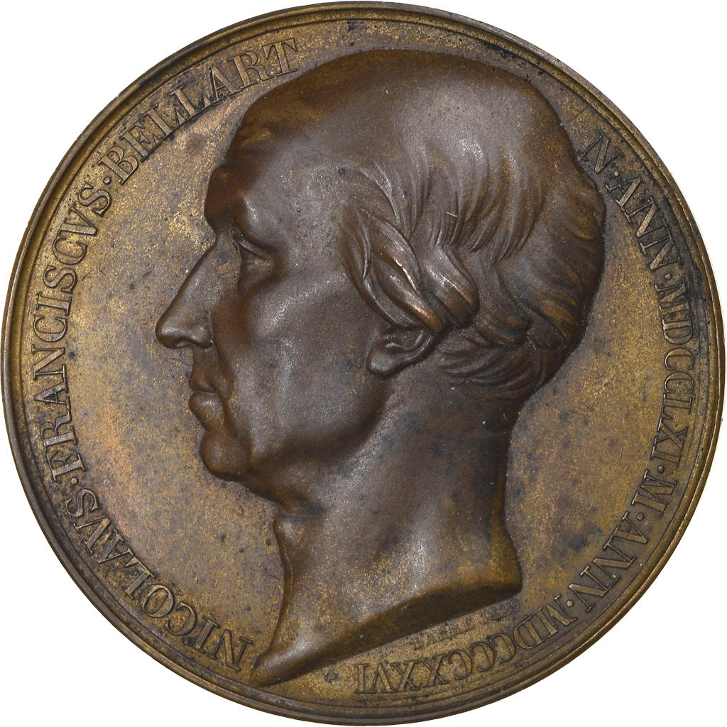France, Medal, Nicolas François Bellart, Procureur Cour Royale, History, 1829