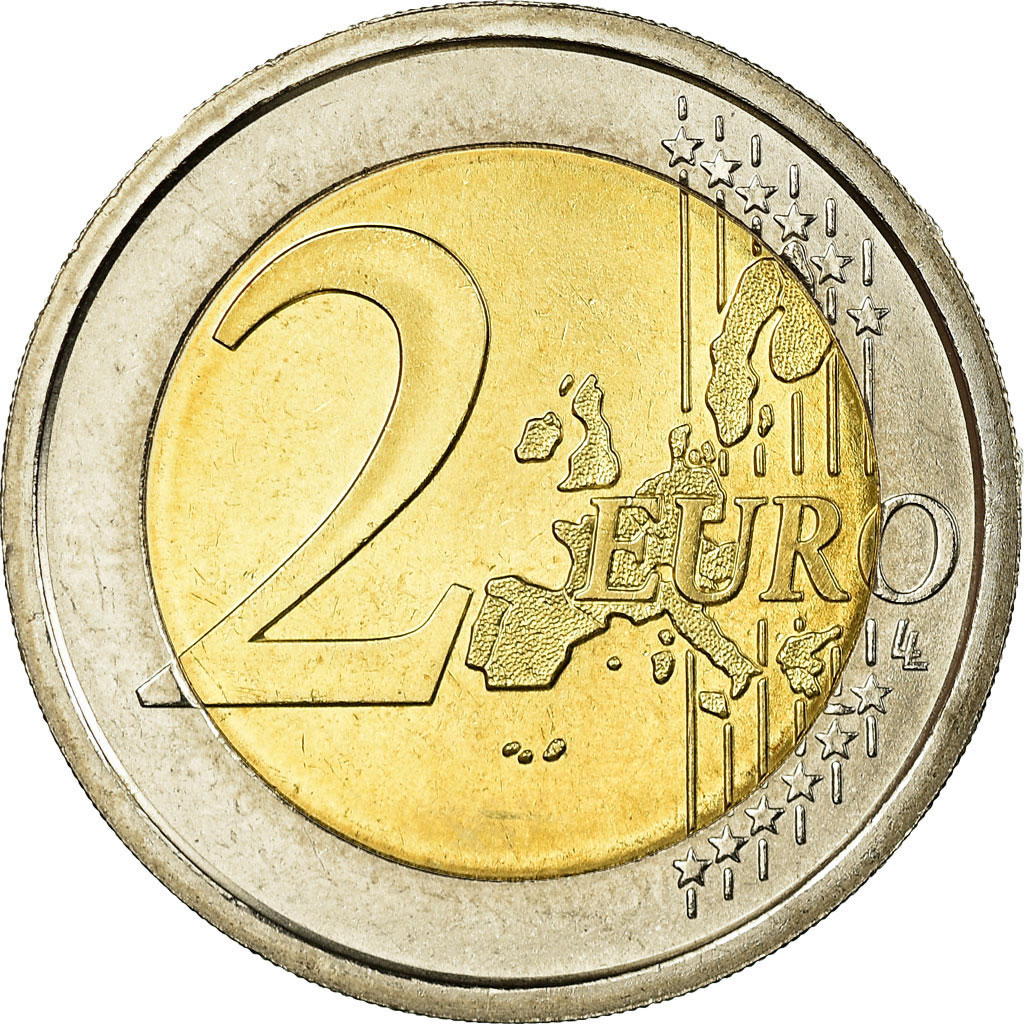 Italien, 2 Euro, World Food Programme, 2004, UNZ, Bi-Metallic, KM:237