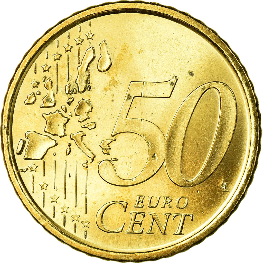 Spanien, 50 Euro Cent, 2006, VZ, Messing, KM:1045