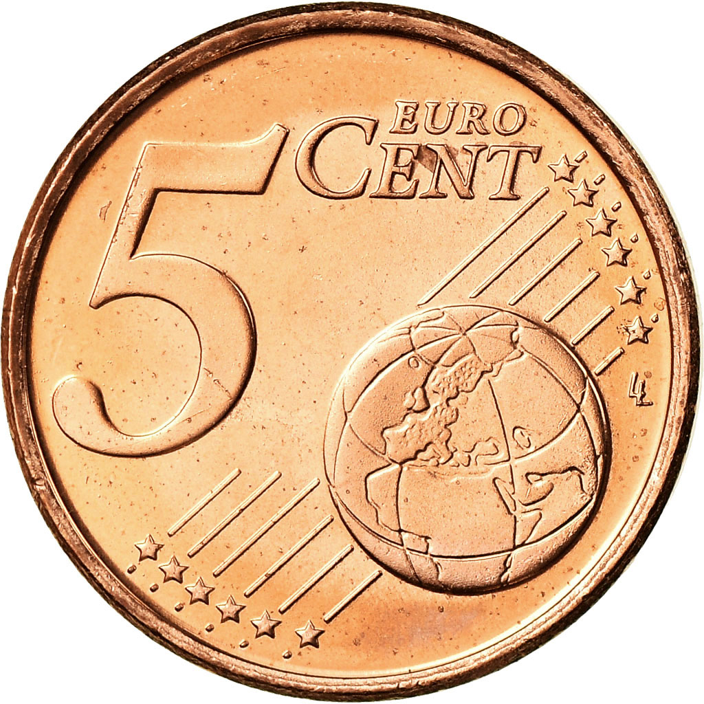 Finnland, 5 Euro Cent, 2001, SS+, Copper Plated Steel, KM:100
