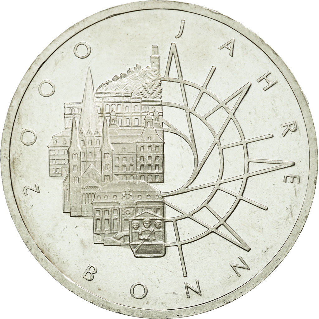 Coin, GERMANY - FEDERAL REPUBLIC, 10 Mark, 1989, Munich, Germany, 