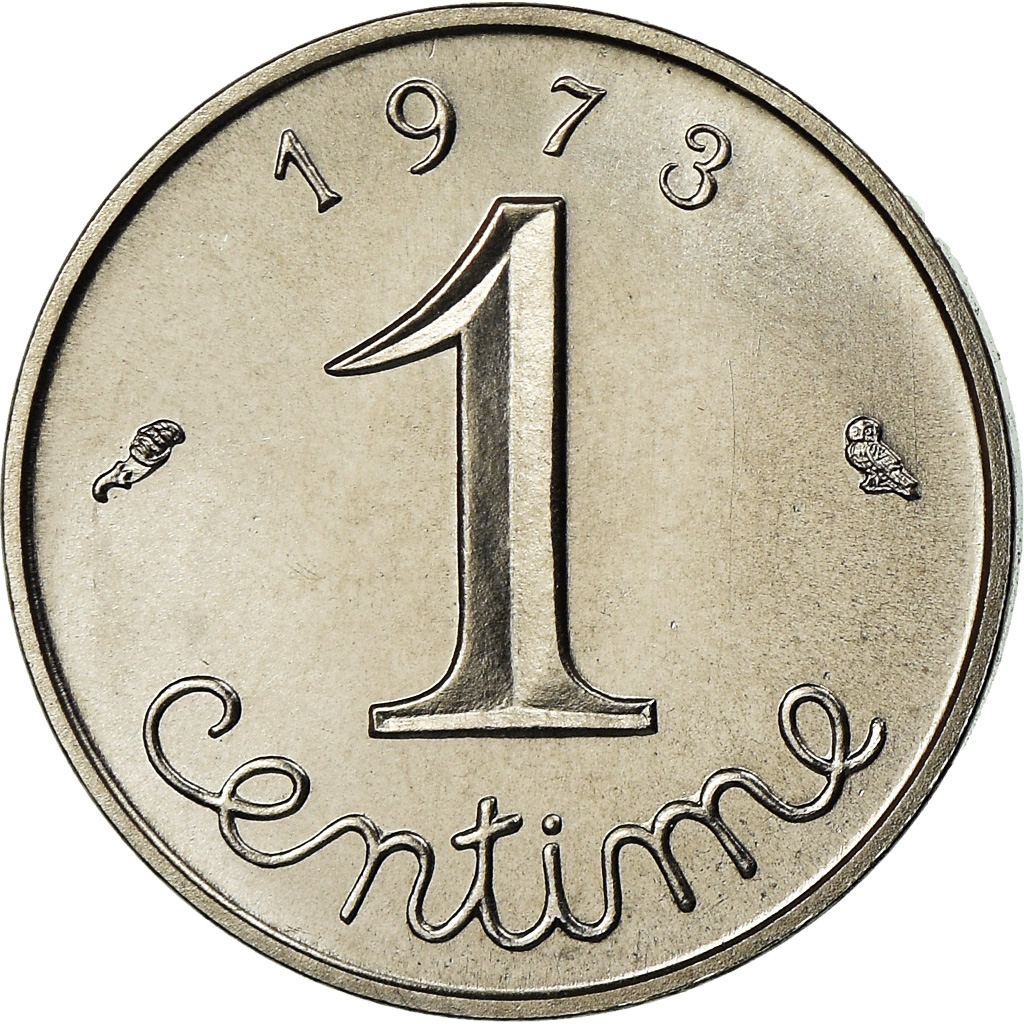 Coin, France, Épi, Centime, 1973, Paris, FDC, , Stainless Steel