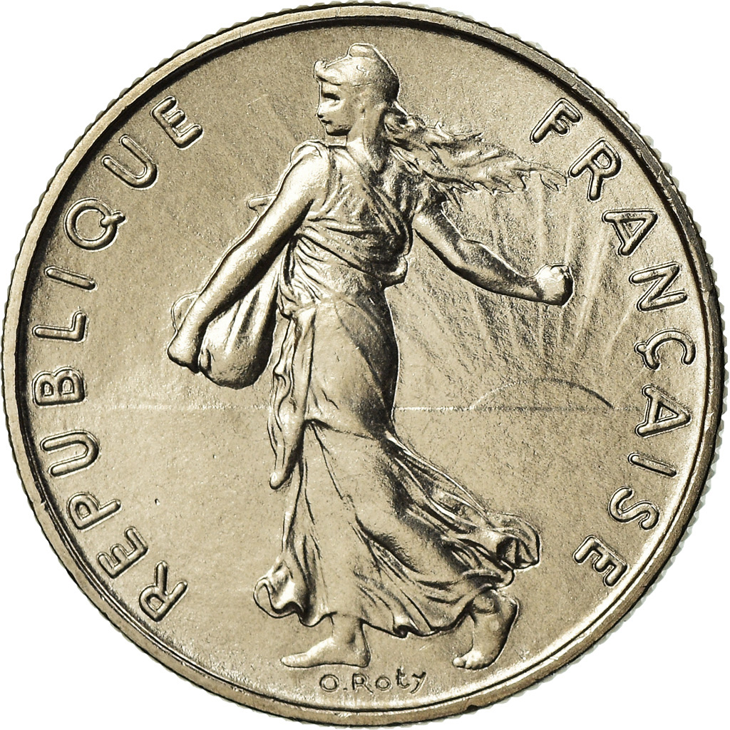 Coin, France, Semeuse, 1/2 Franc, 1976, Paris, FDC, , Nickel, KM:931.1