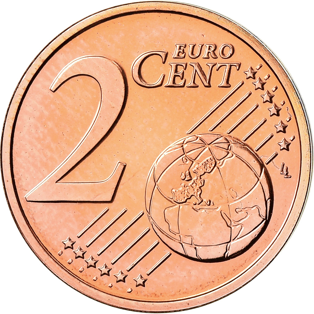 Portugal, 2 Euro Cent, 2012, BU, STGL, Copper Plated Steel, KM:741