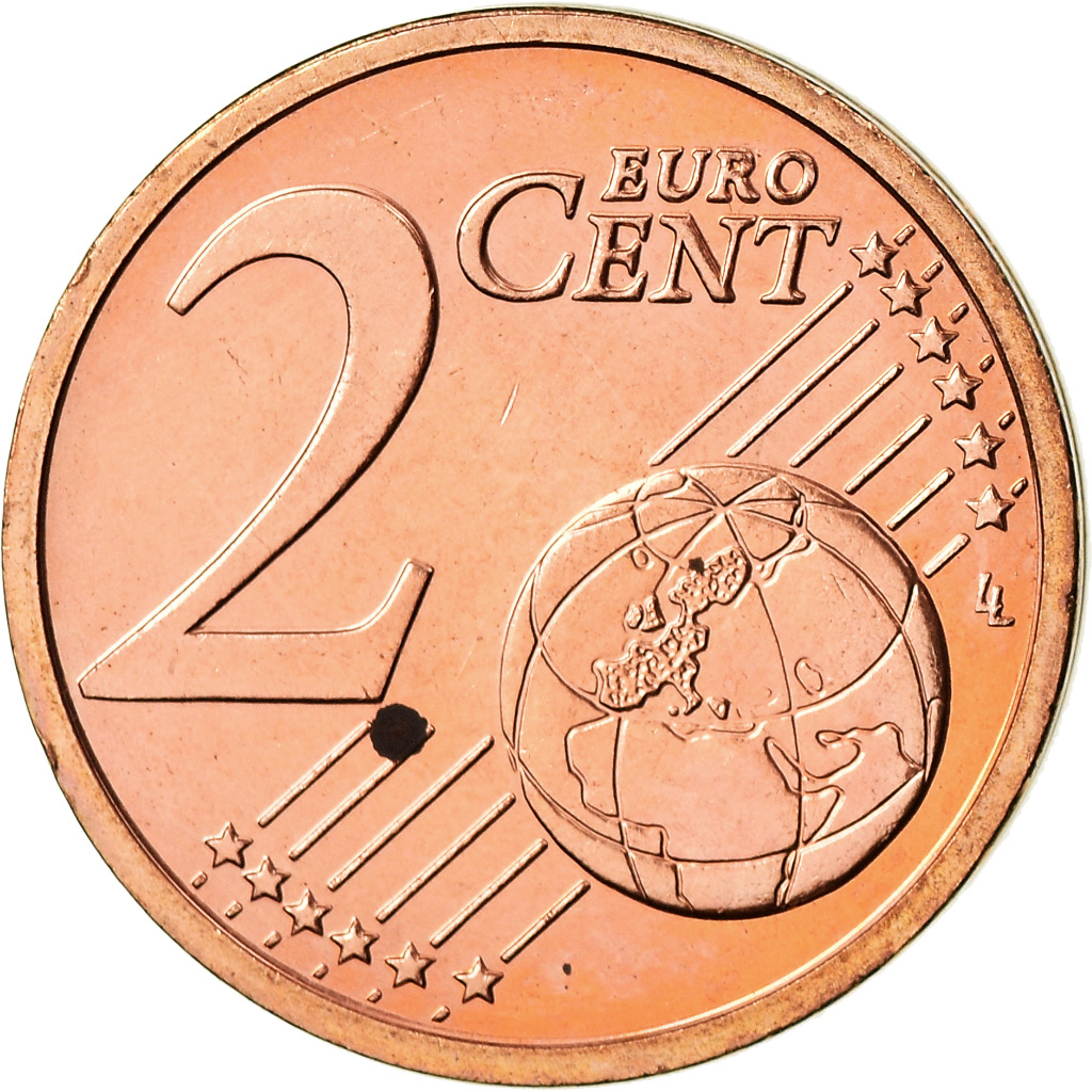 Slowakei, 2 Euro Cent, 2010, BU, STGL, Copper Plated Steel, KM:96