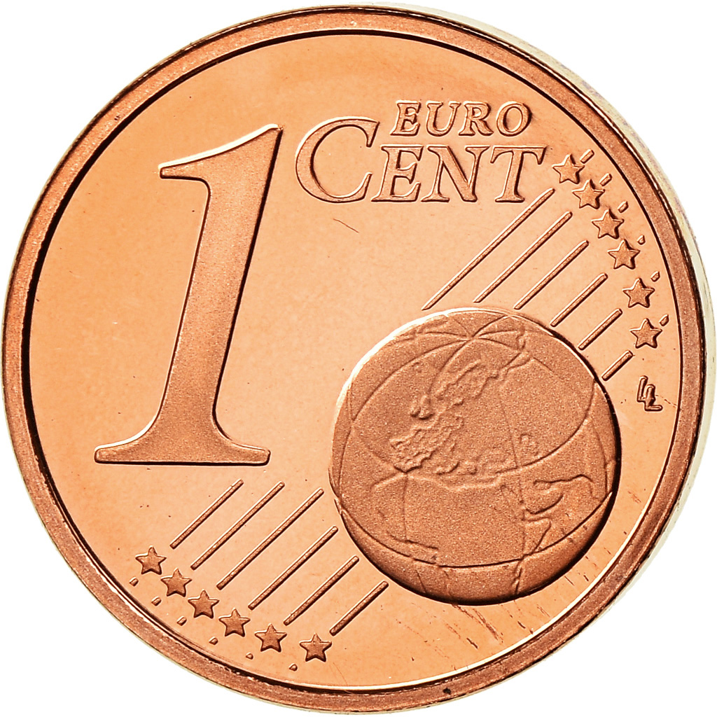 San Marino, Euro Cent, 2009, BE, STGL, Copper Plated Steel, KM:440