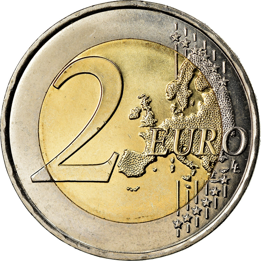 Frankreich, 2 Euro, D-Day, 2014, KM 2174, UNZ, Bi-Metallic, Gadoury:18