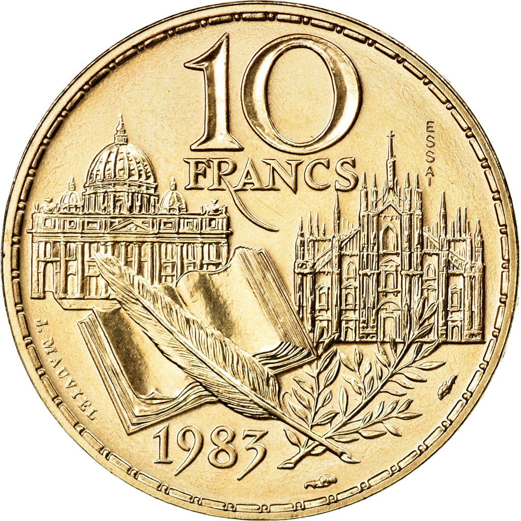 Coin, France, 10 Francs, 1983, , Nickel-Bronze, KM:E126, Gadoury:817