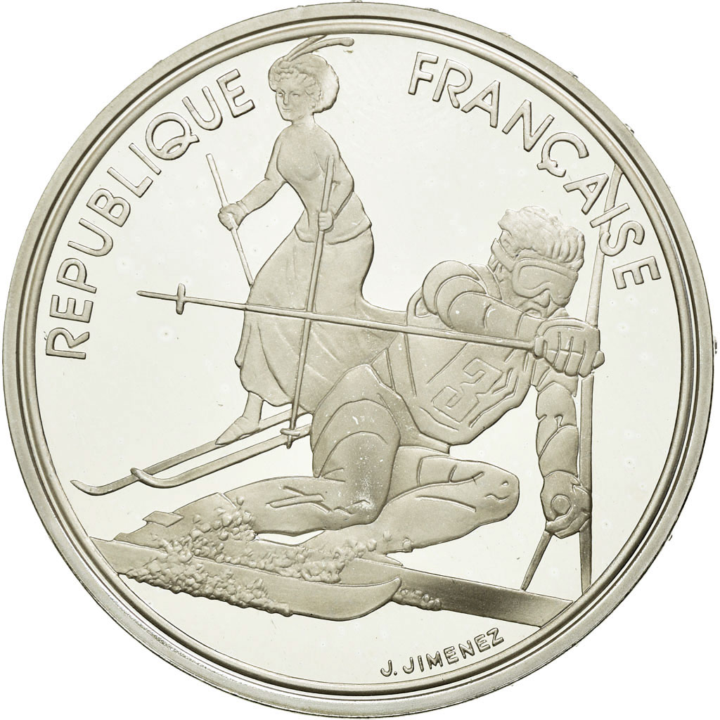 Coin, France, 100 Francs, 1990, , Silver, KM:984