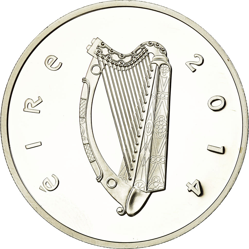 IRELAND REPUBLIC, 10 Euro, John McCormack, 2014, Proof, STGL, Silber, KM:85
