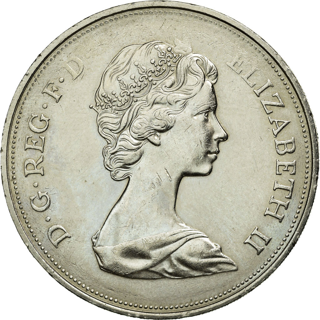 Coin, Great Britain, Elizabeth II, 25 New Pence, 1972, , Copper-nickel