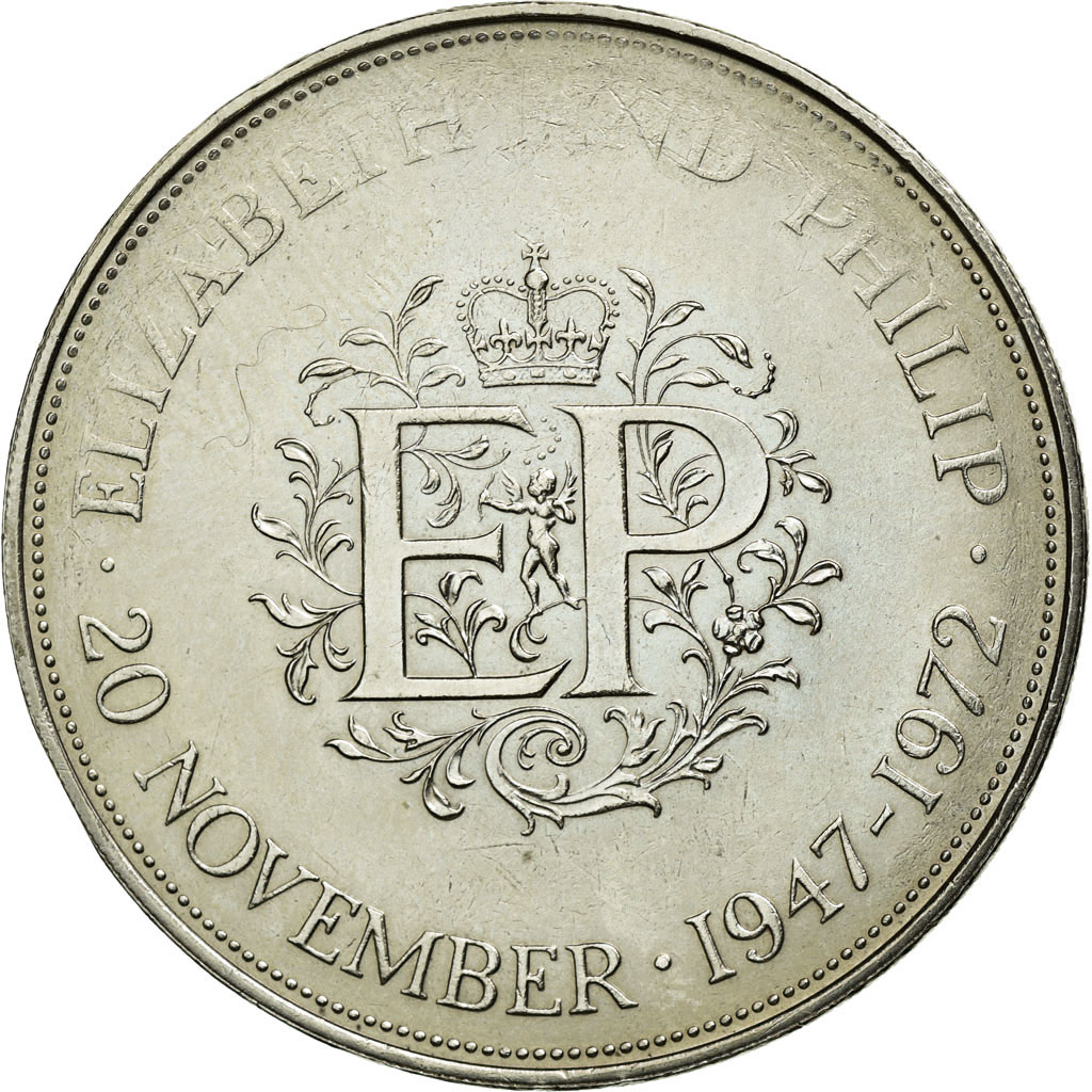 Coin, Great Britain, Elizabeth II, 25 New Pence, 1972, , Copper-nickel